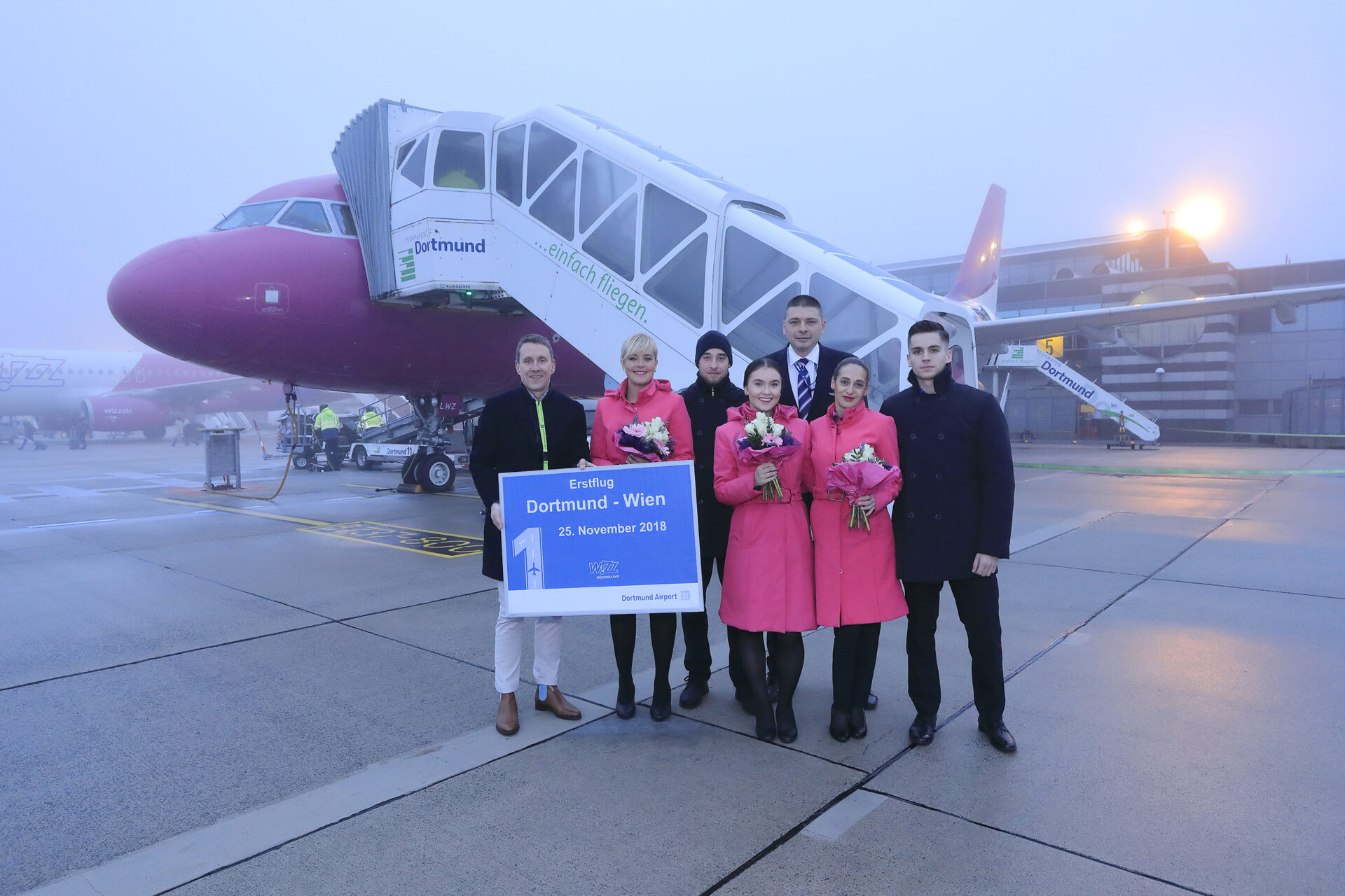 Mit Wizz Air von Dortmund nach Wien fliegen