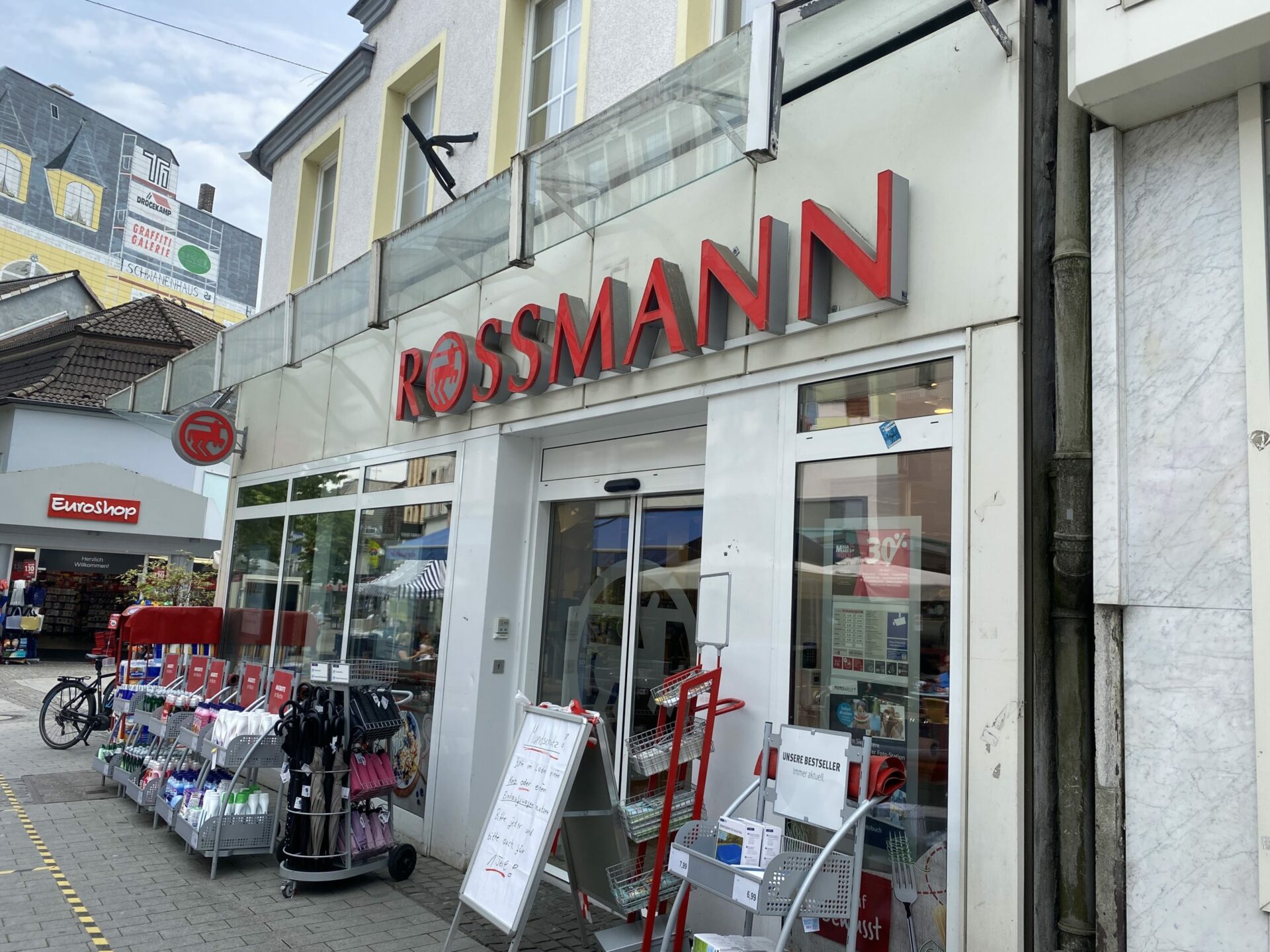 Rossmann schließt Schwerter Filiale