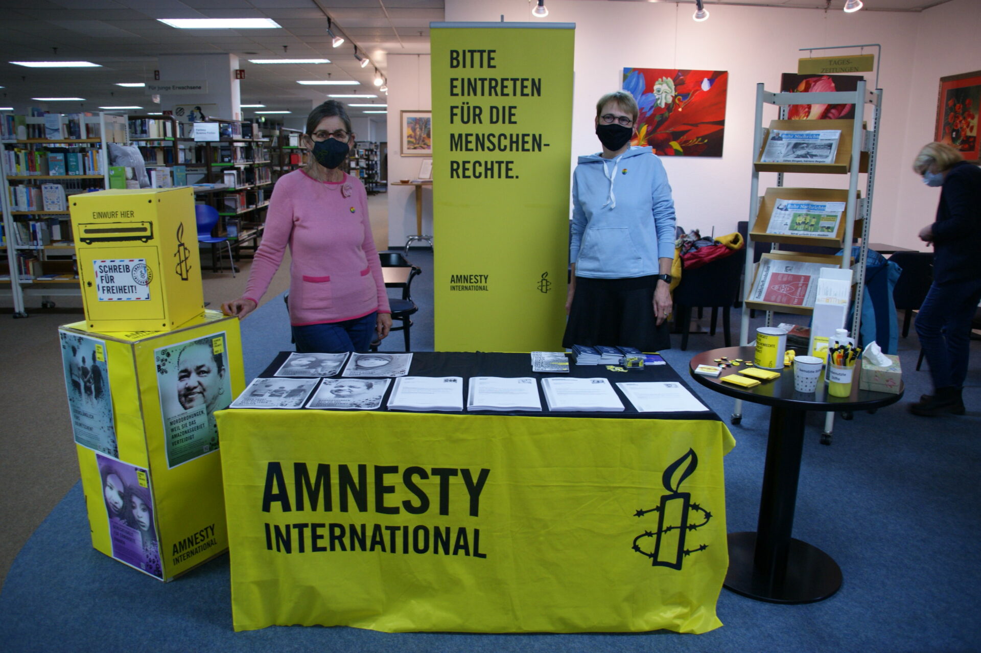 Briefmarathon von Amnesty International in Schwerte