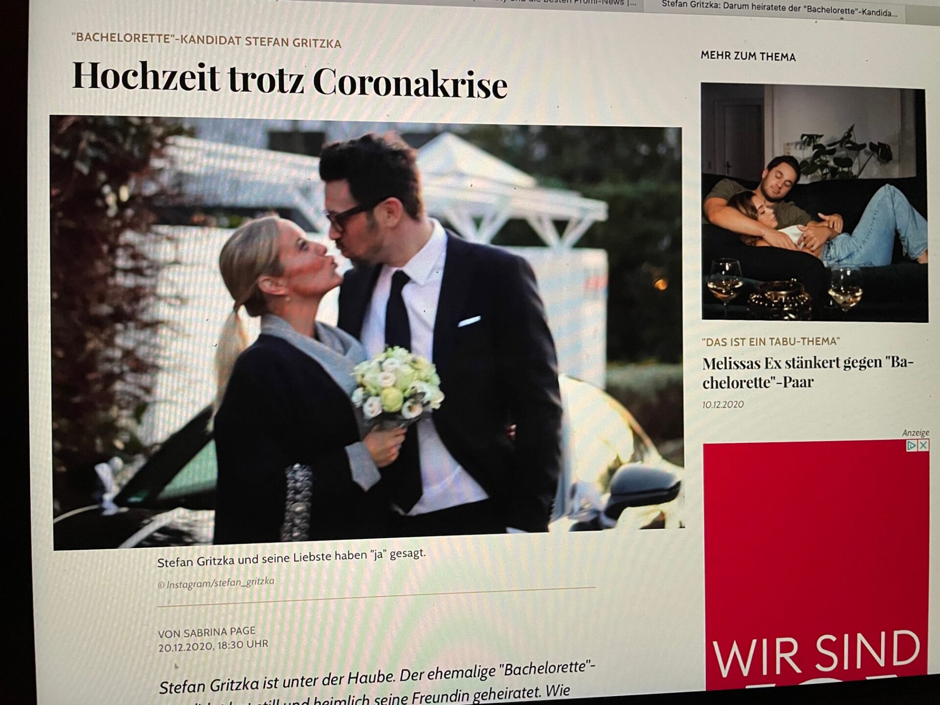 Kennengelernt über Tinder: Schwerter Deutschlehrerin heiratet „Bachelorette“-Kandidat