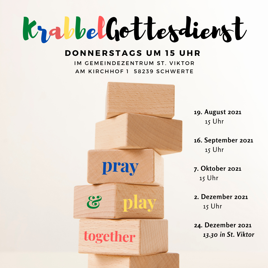 Herzliche Einladung zum Krabbel-Gottesdienst