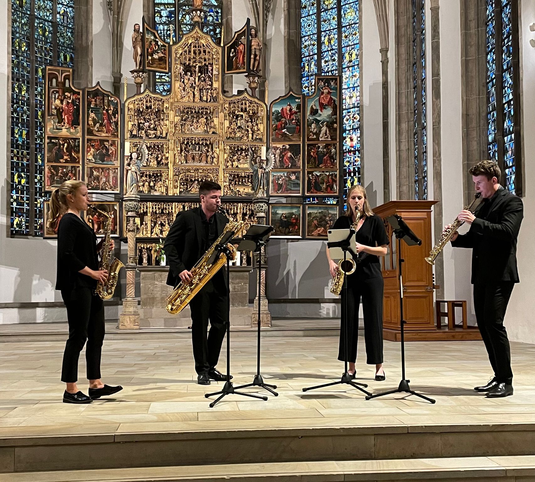 Die Konzertgesellschaft Schwerte präsentiert herausragende Saxophonisten in der Viktorkirche