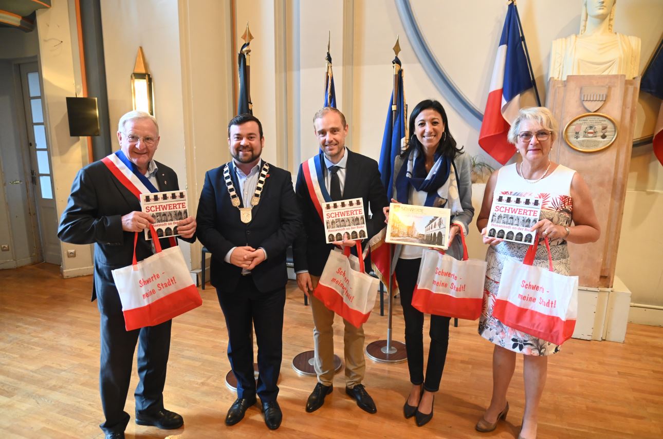 Bürgermeister besucht französische Partnerstädte