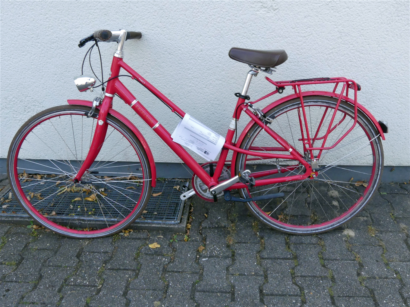 Polizei fragt: Wem gehört dieses gestohlene Damenrad?