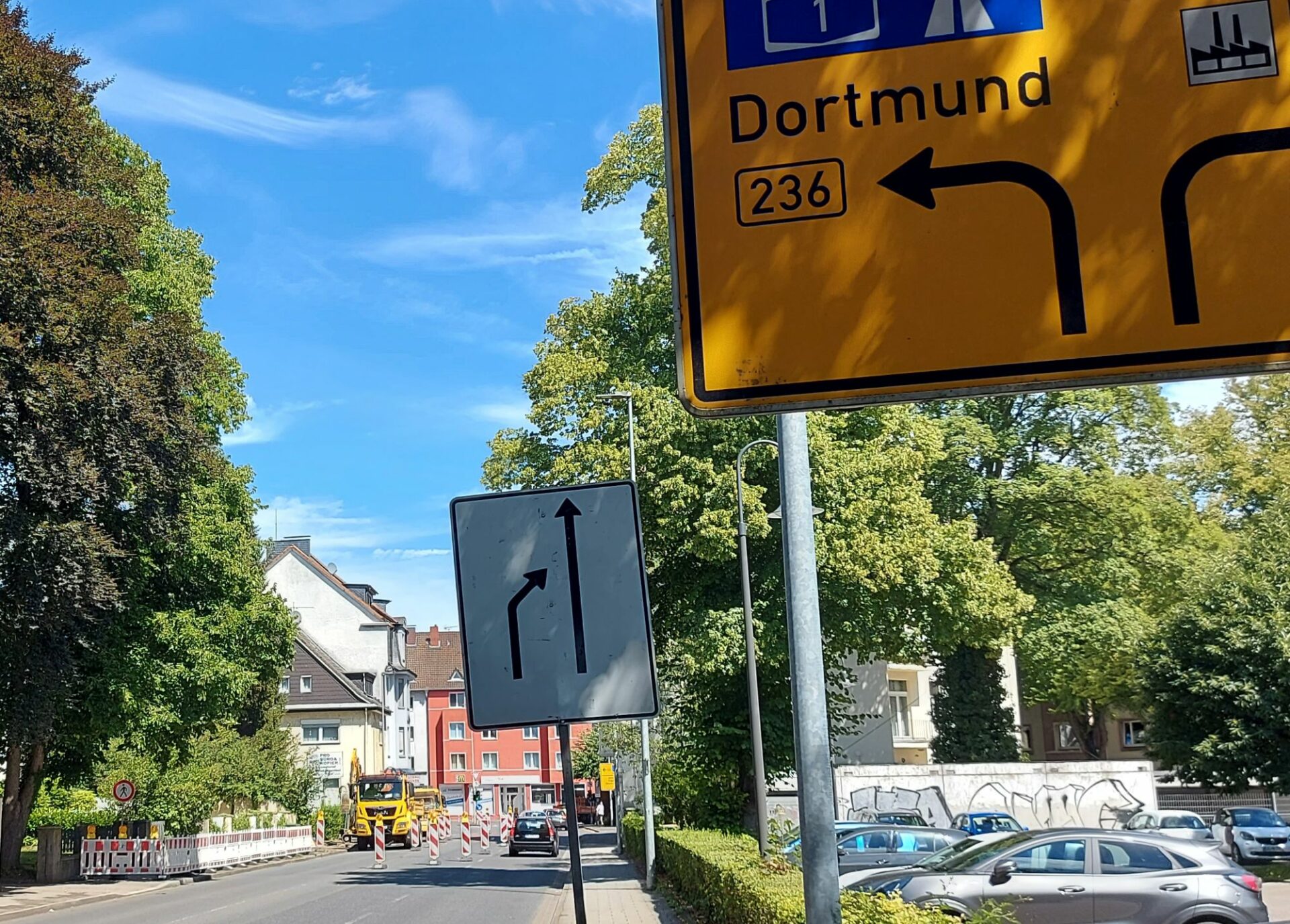 Arbeiten an Gasleitungen: Behinderungen in der Karl-Gerharts-Straße