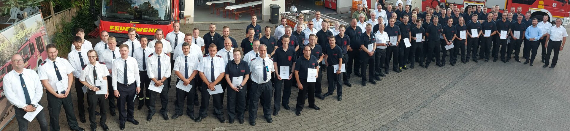 Mutige Feuerwehrleute erhielten Fluthelfermedaillen und Urkunden