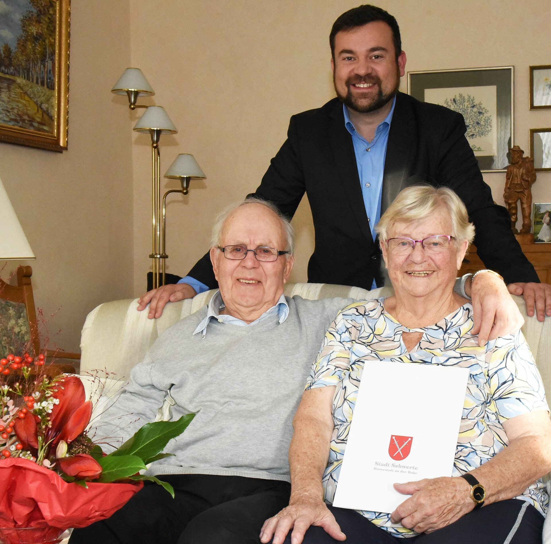 Gnadenhochzeit in Geisecke: Elsbeth und Karl Slominski seit 70 Jahren ein Ehepaar