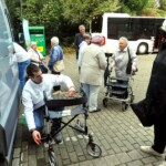 Der Rollator-TÜV erfreute sich großer Beliebtheit.
Foto: Manuela Schwerte